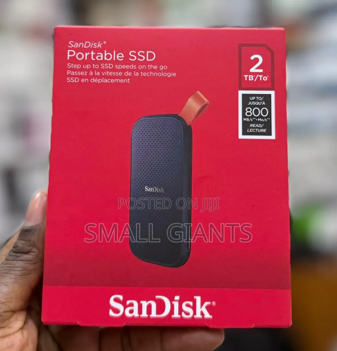 Sandisk Portable Ssd 2tb 800mb/S