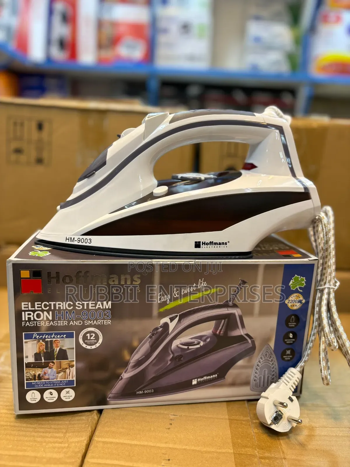 Hoffmans Steam Iron 9003