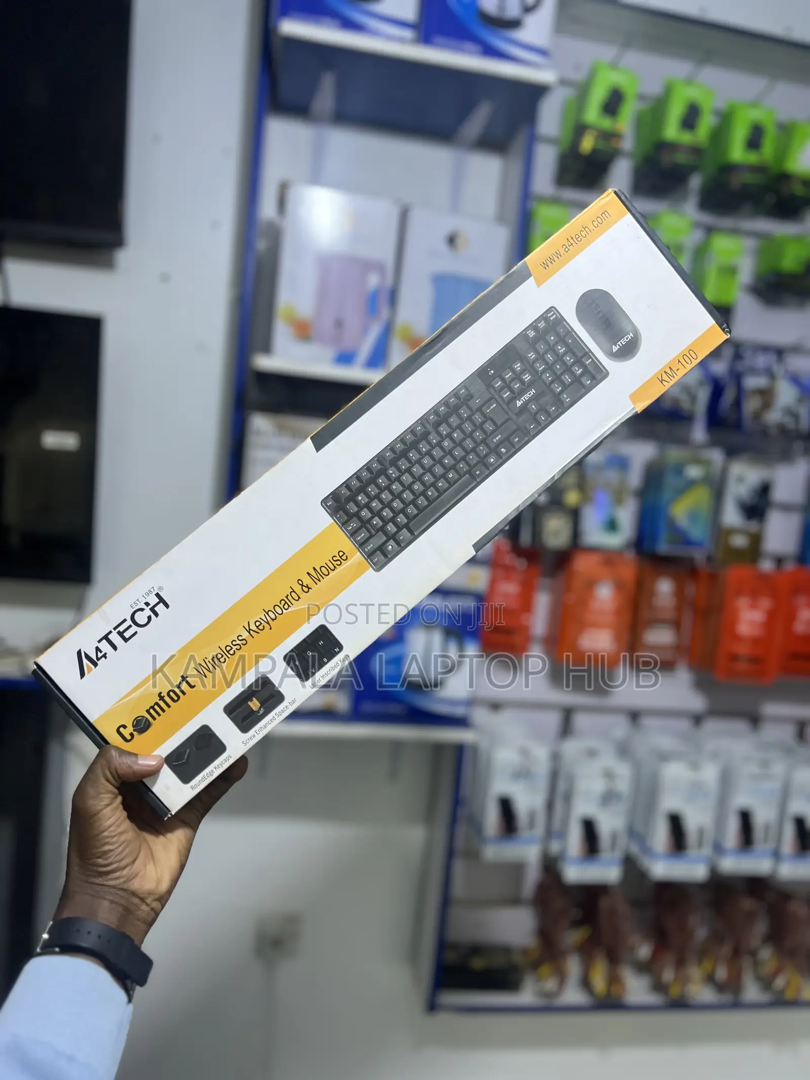 Wireless Keyboard and Mouse Combo
