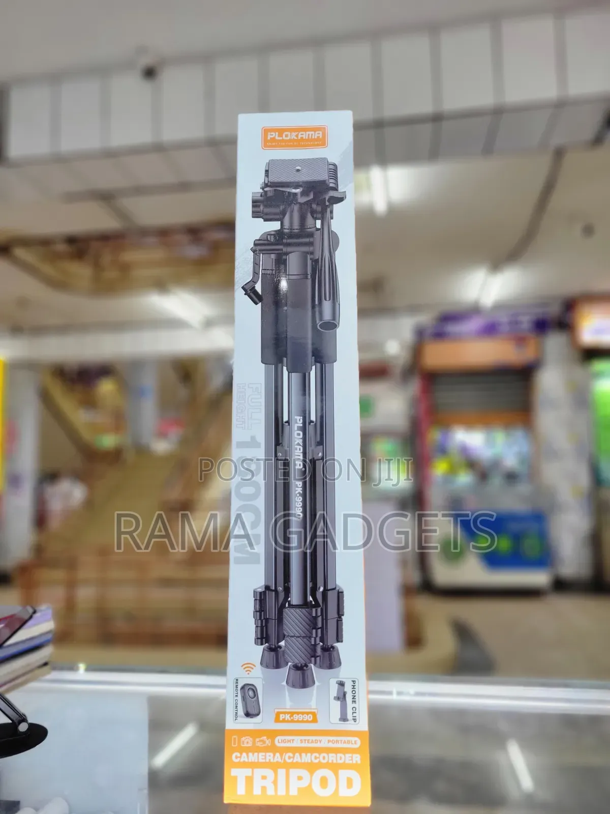 Plokama Pk-9990 Camera and Camcorder Tripod That Extends