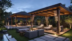 Custom Outdoor Gazebo Relaxation Space Services