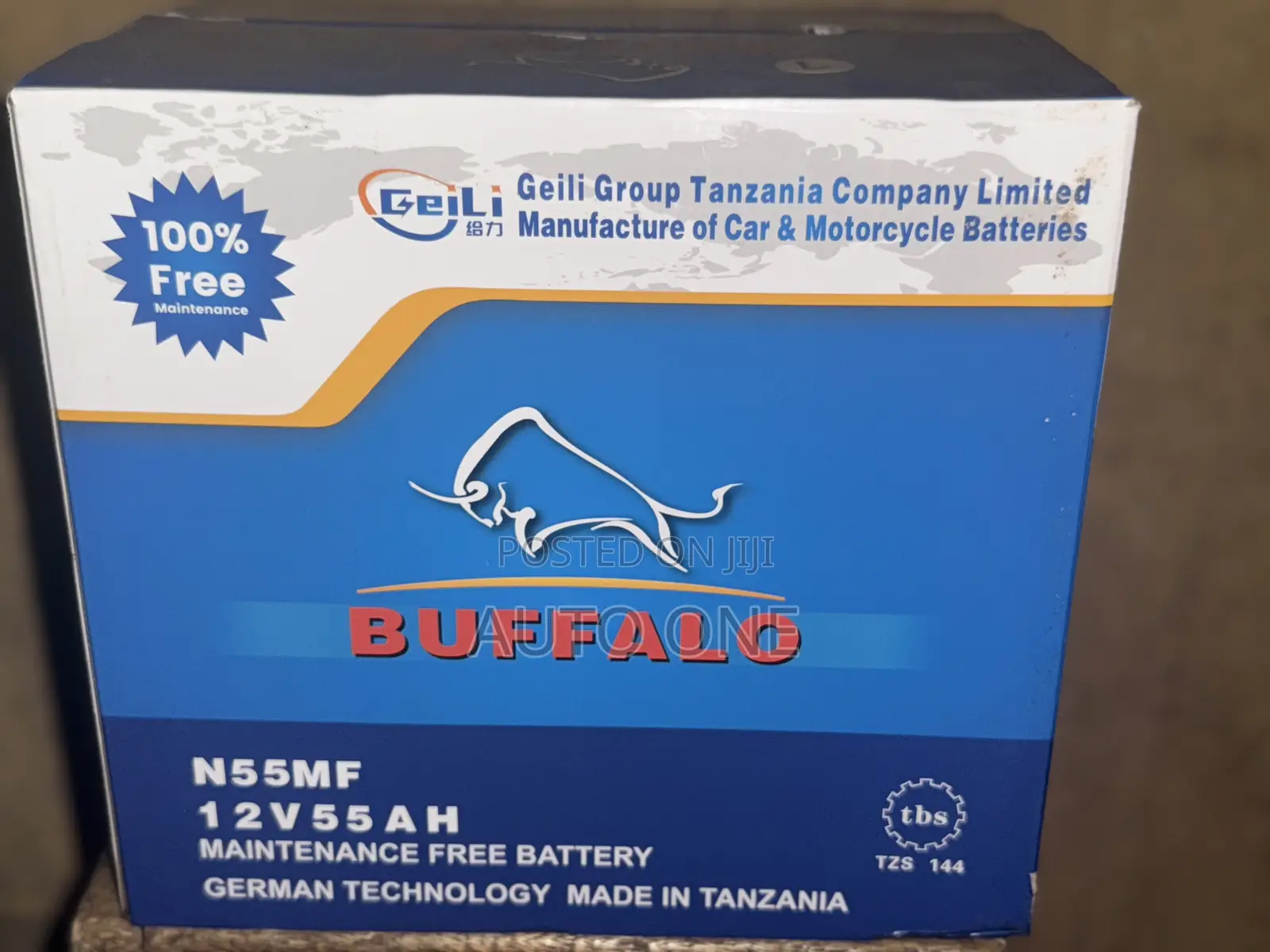 N55mf 12v 55ah Battery