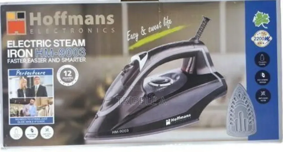 Hoffman Hm-9003 Steamer Flat Iron