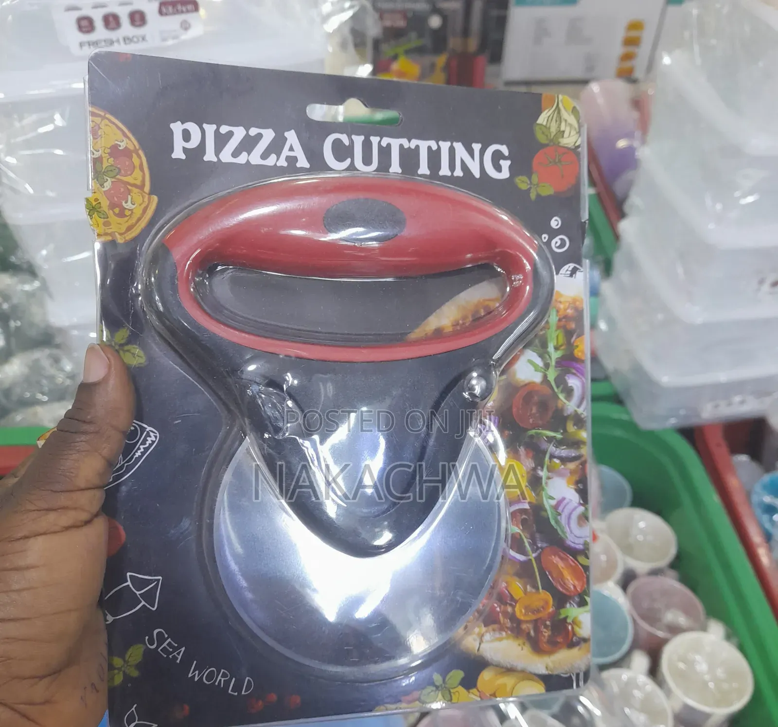 Its Professional Stainless Pizza Cutter