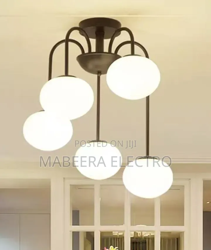 Nordic Modern Creative Glass Ball Led Chandelier