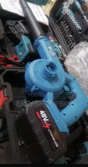 48v Lithium-Ion Cordless Air Blower With Battery and Charger