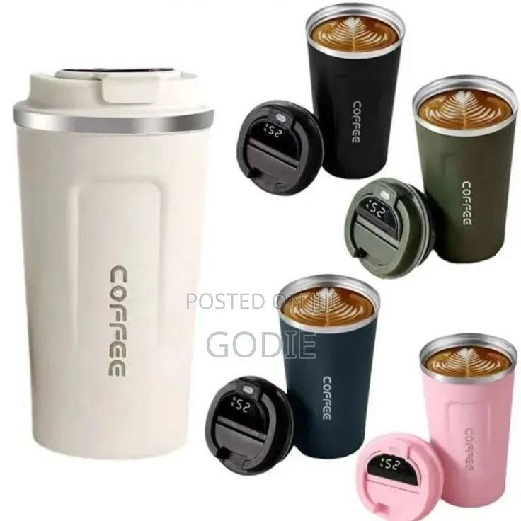 Stainless Steel Smart Travel Coffee Mug