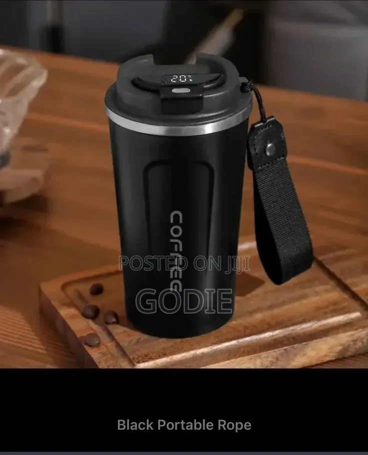Stainless Steel Smart Travel Coffee Mug