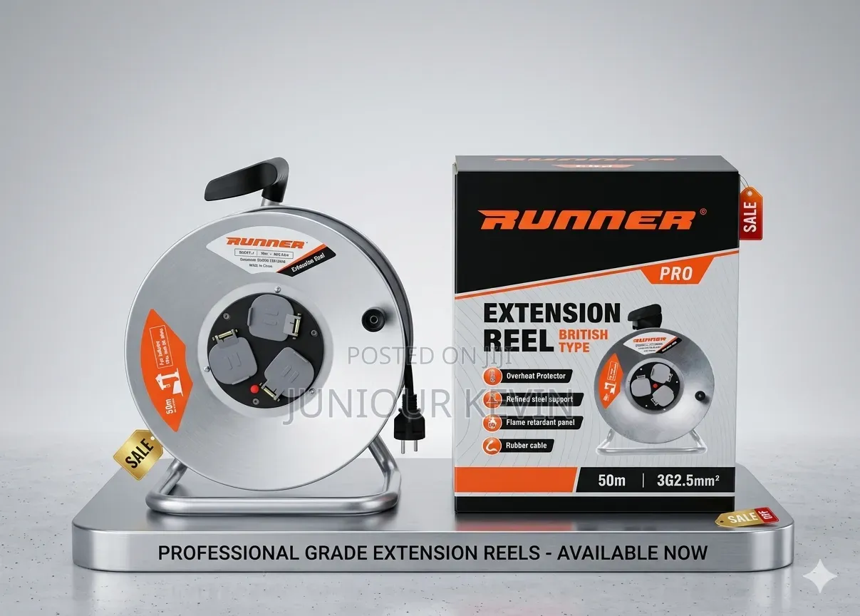 50m Extension Reel Runner