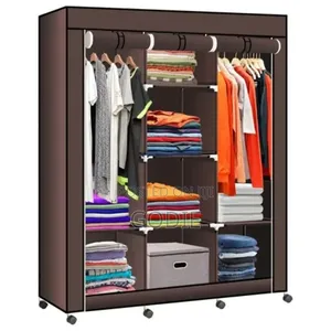 3 Column Portable Fabric Wardrobe Organizer