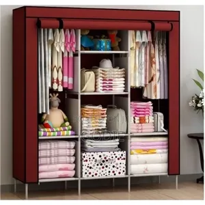 3 Column Portable Fabric Wardrobe Organizer