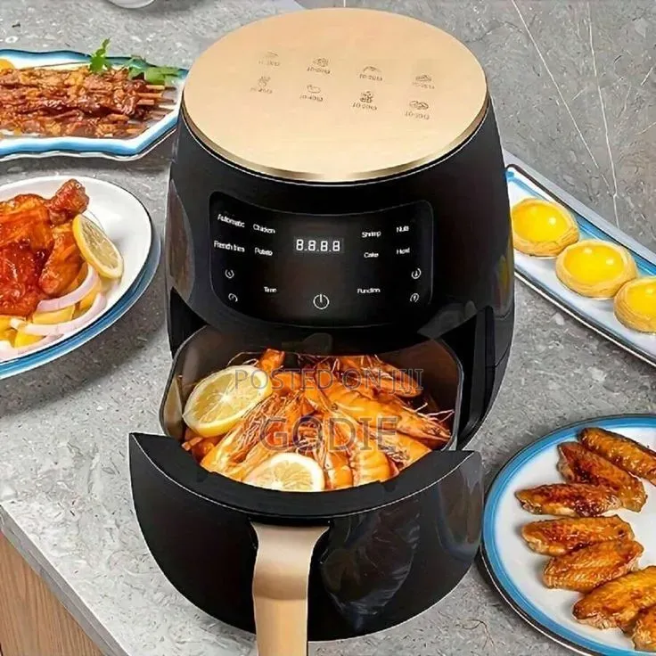Silver Crest Automatic Digital Air Fryer With a 6-Liter
