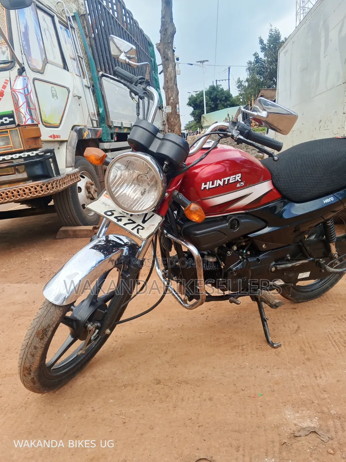 Hero Hunter 125 2023 Red