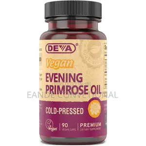 Deva, Vegan Evening Primrose Oil, 90 Vegan Caps 500 Mg Per Capsule)
