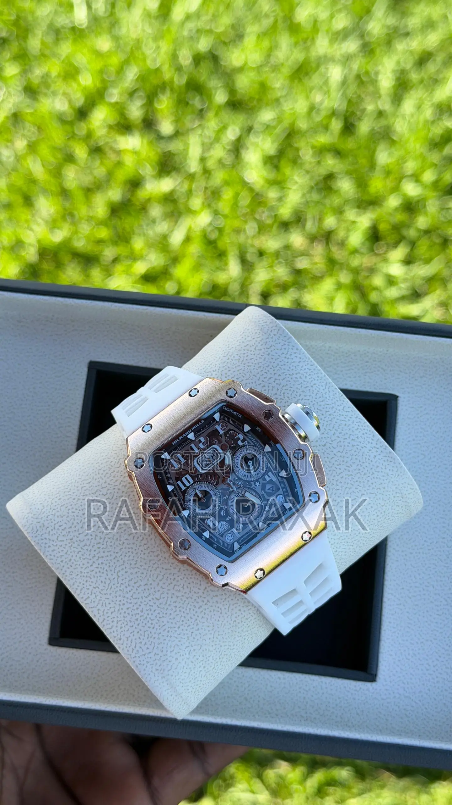 White Version of Richard Mille Rm 11-30 Automatic Flyback Chronograph