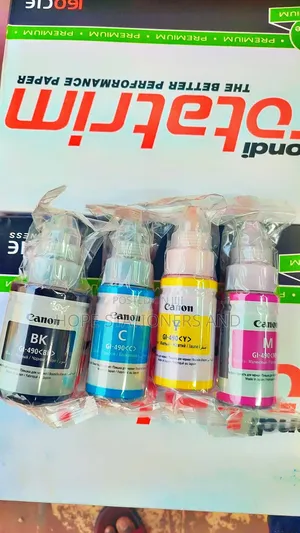 Canon 490 Ink - Original 4 Bottles
