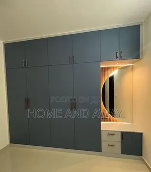 Wardrobes With Dressers From 900,000/- Per Running Meter in Any Colour