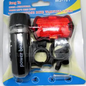 Waterproof Bicycle Light Set Multi-Function Led Lights Safety Battery