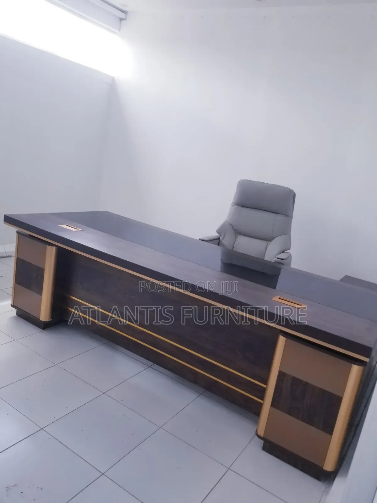 Two Meters Office Executive High Bread Desk