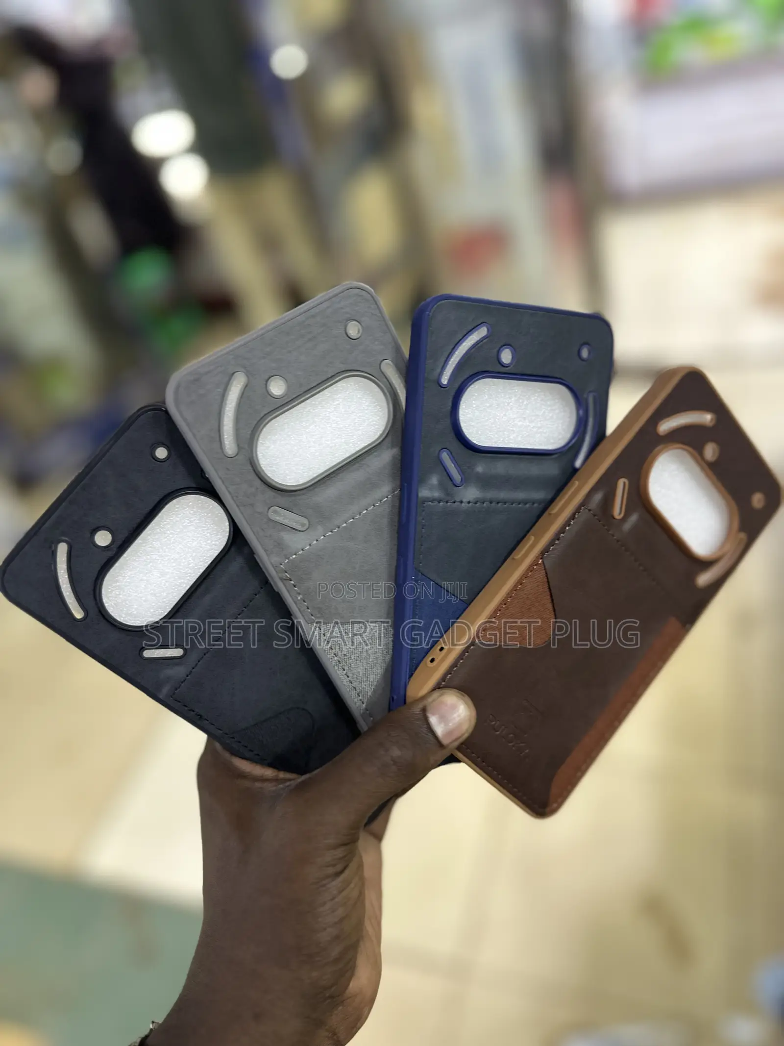 Nothing 3a Premium Leather Phone Cases
