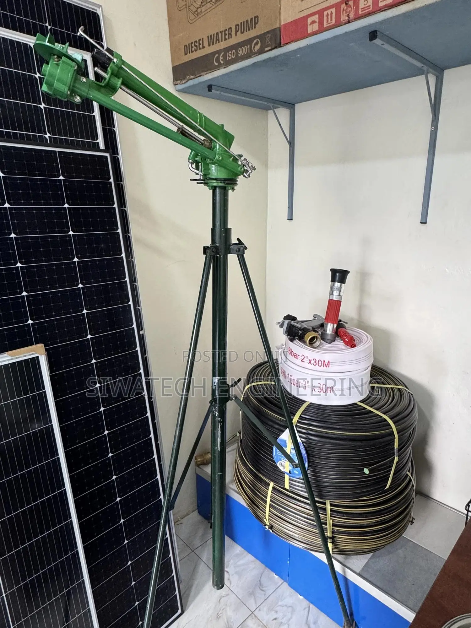 Irrigation Rain Gun, 41m Max Spray Radius X360deg
