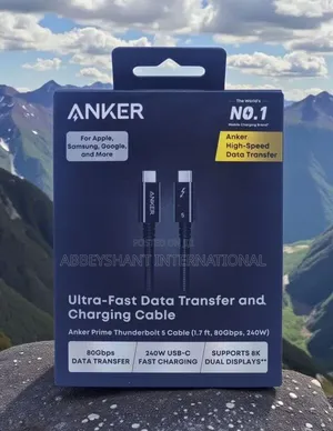 Usb Fast Charge Cable /Anker Prime Thunderbolt 4 Cable