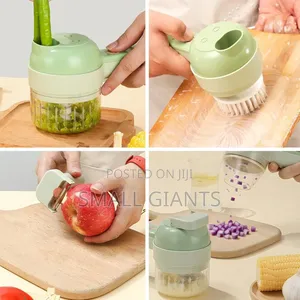 4 in 1 Electric Vegetable Chopper Hand Held