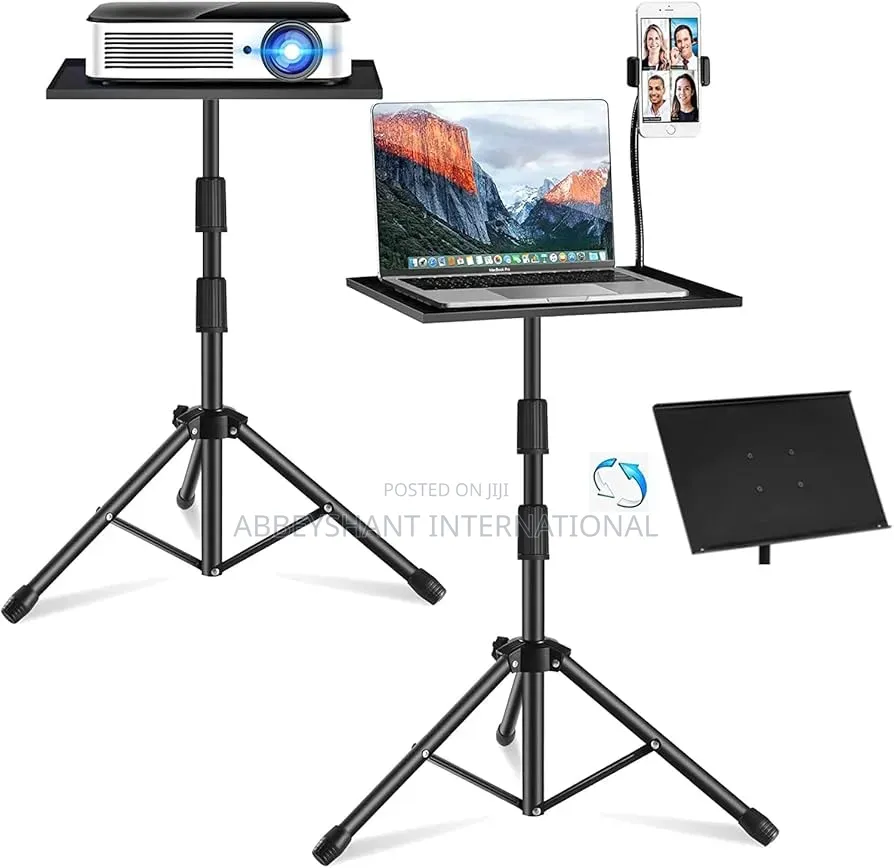 Adjustable Laptop and Projector Tripod Stands