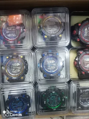 Generic Classic Strong Digital Sports Watches In Various Colors.