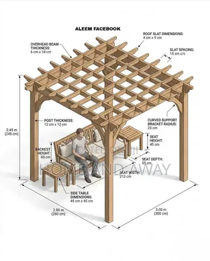 Pergolas and Canopies From 4,900,000/-