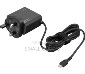 Lenovo 65w Usb-C Wall Adapter With a Uk Plug.