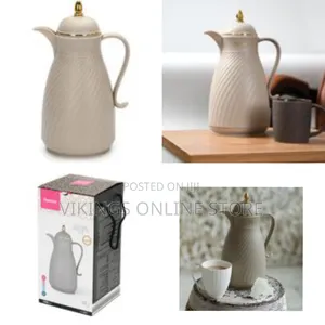 1.3 Litre Vacuum Flask Insulated Jug, Classic Thermal Arabic Style
