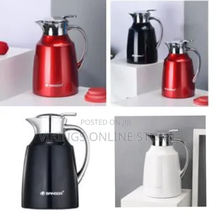 1.5 Litre Thermos Steel Carafe Flask Stainless Steel Jug, 8-12 Hr