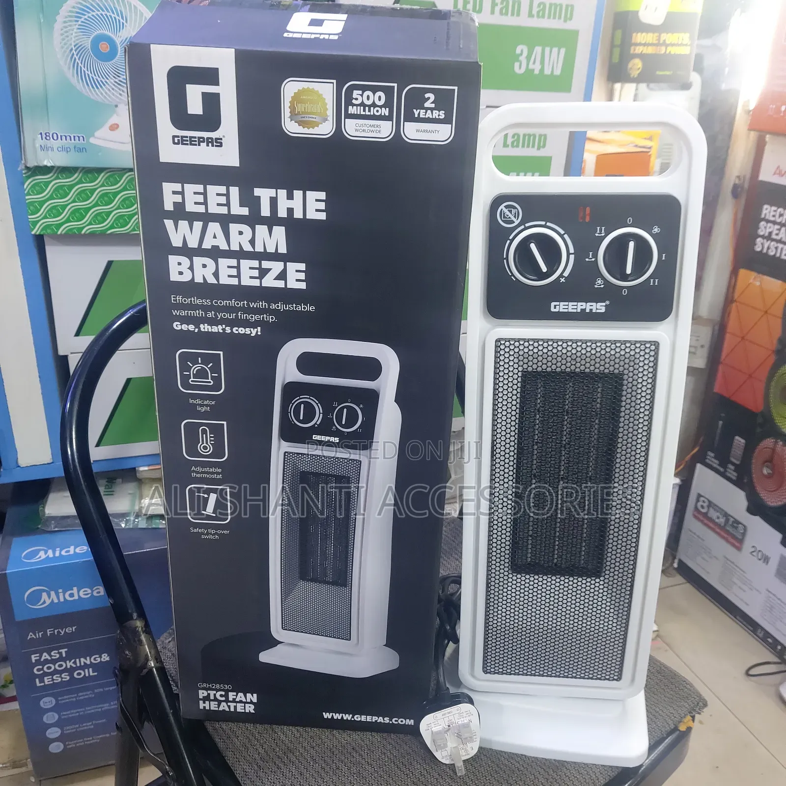 Geepas Cold and Air Heater