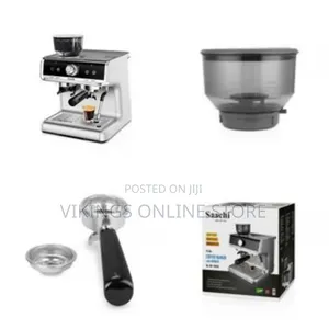 Saachi Cuppucino, Coffee Maker With Grinder And 15 Bar Espresso Pump