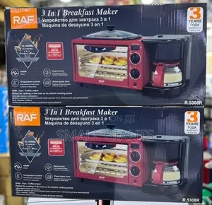 Raf 3 in 1 Breakfast Maker, Model R.5308r.