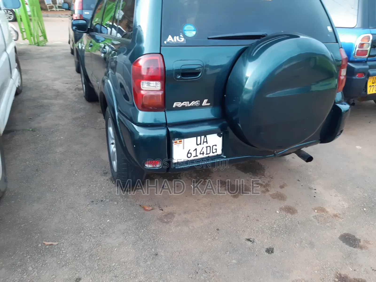 Toyota RAV4 2004 Green