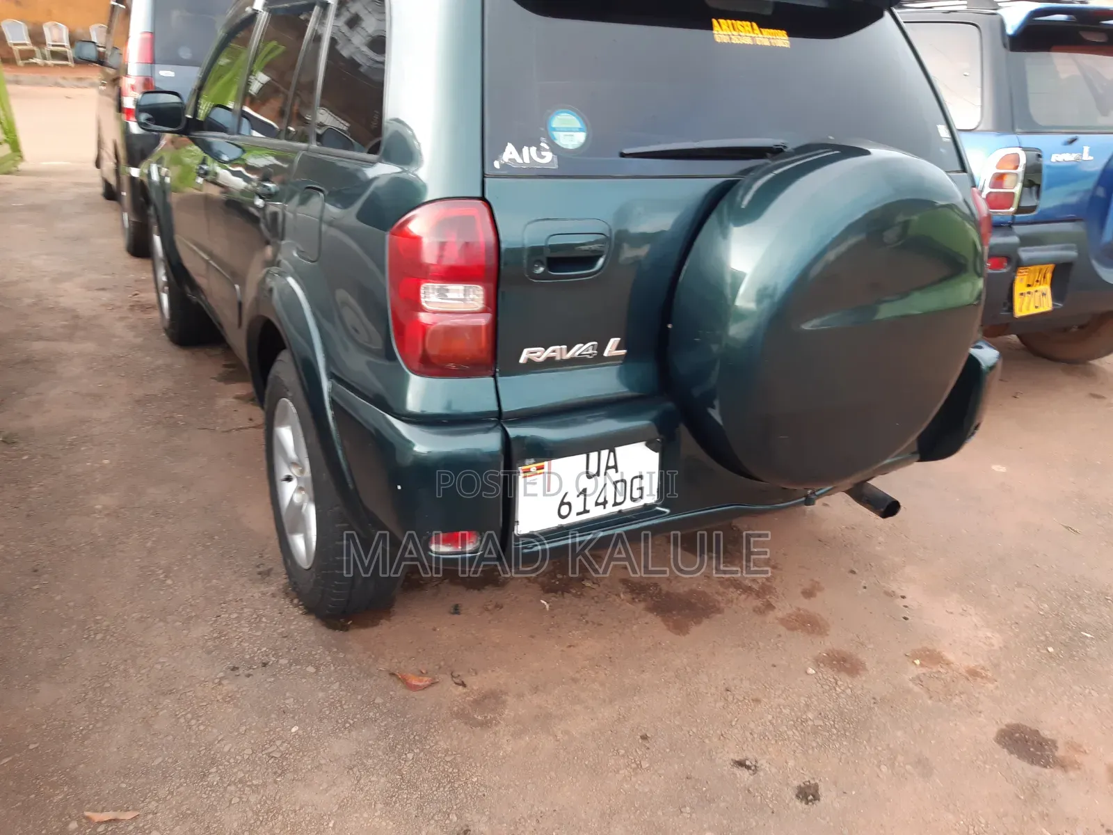 Toyota RAV4 2004 Green