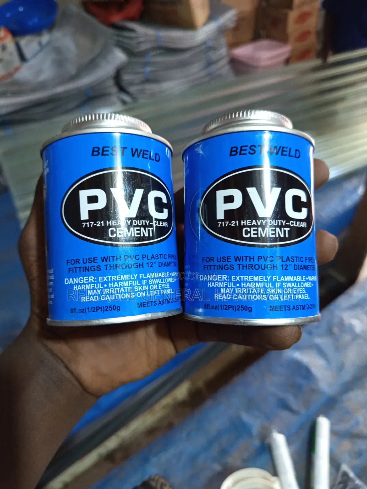 PVC Cement Solvent Sealant 250g