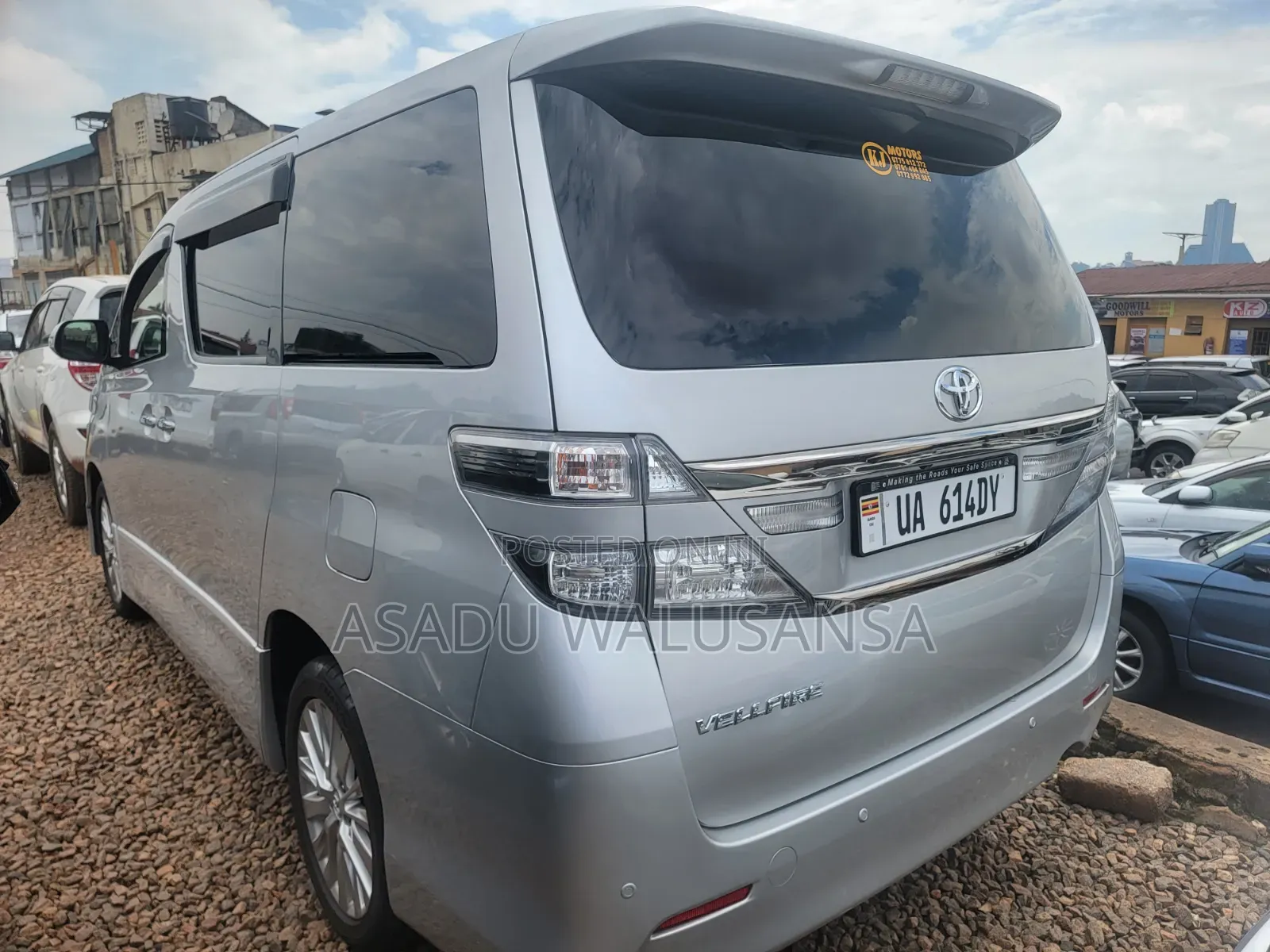 Toyota Alphard 2012 Silver