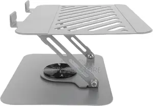 Foldable Laptop Stand Height Rotating Laptop Riser With Ventilation