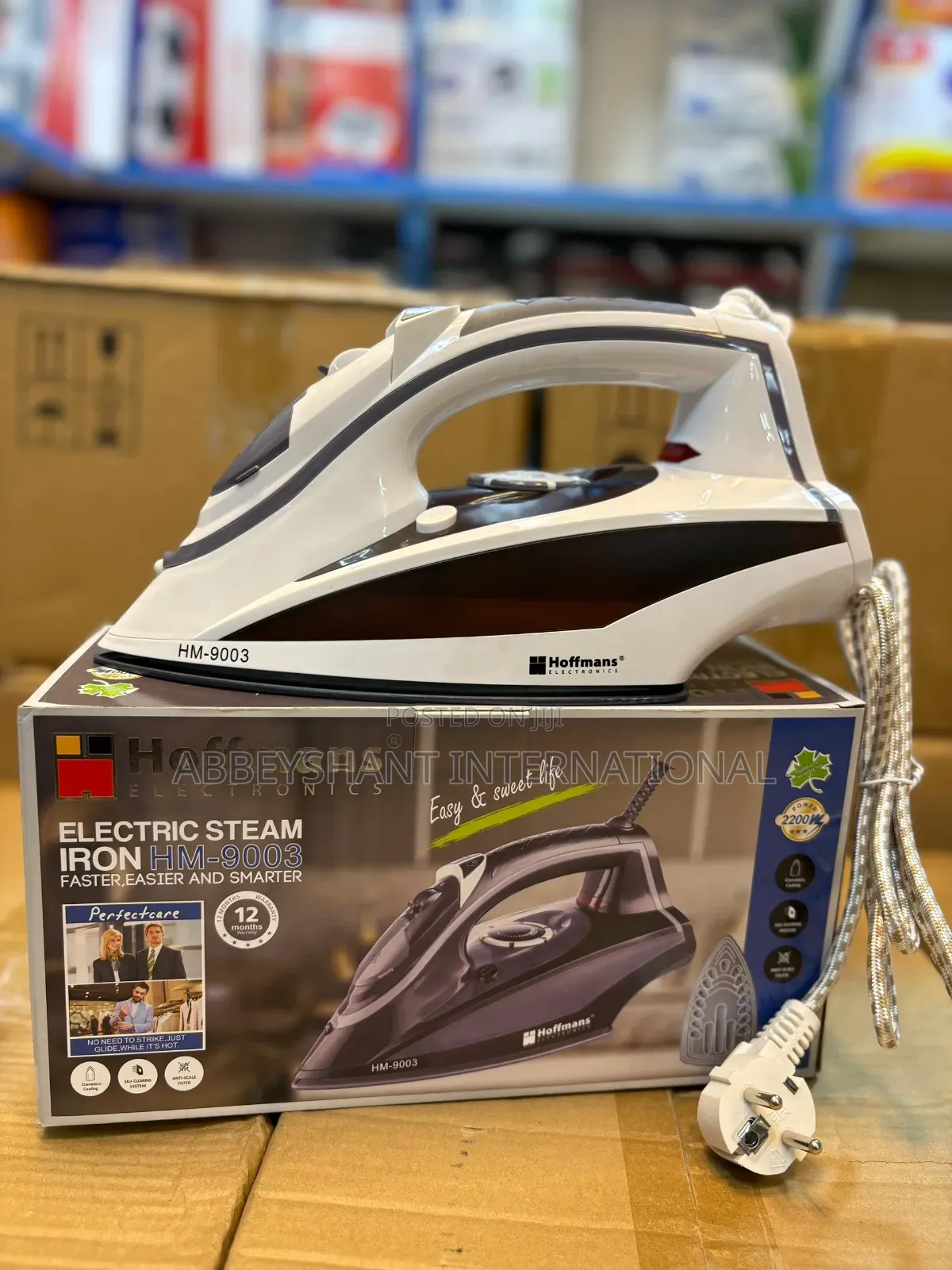 Hoffmans Hm-9003 Electric Steam Iron