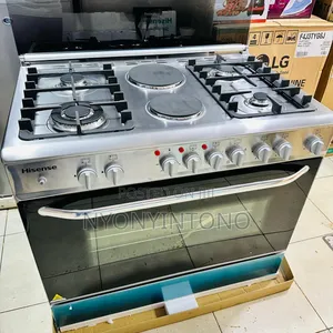 Hisense 90cm × 60cm 4 Gas + 2electric Cooker