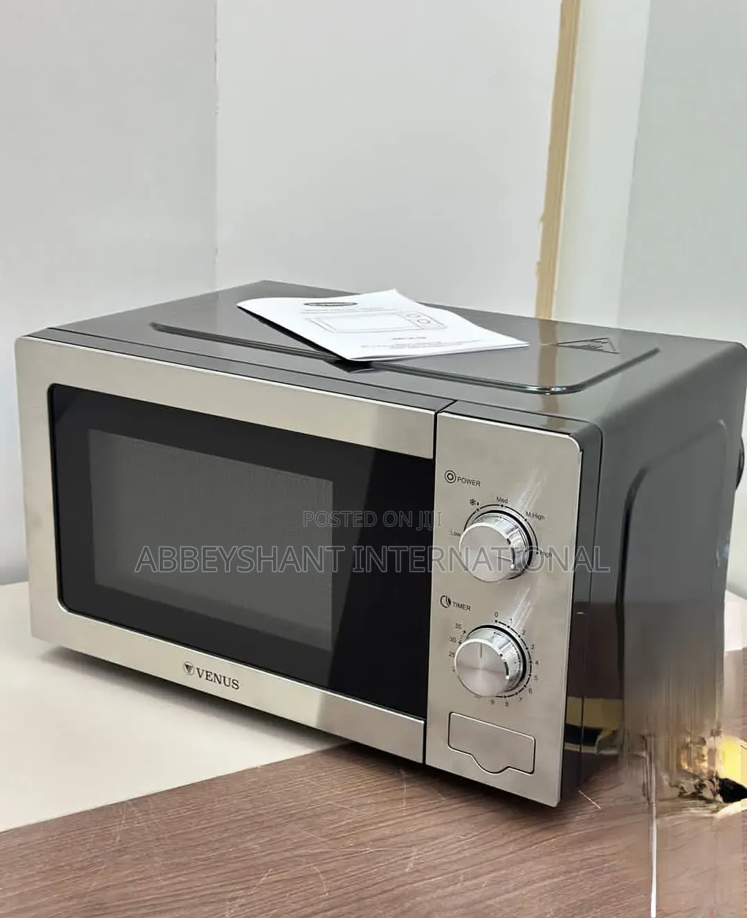 Venus 20l Solo Microwave/Venus Stainless Steel Microwave