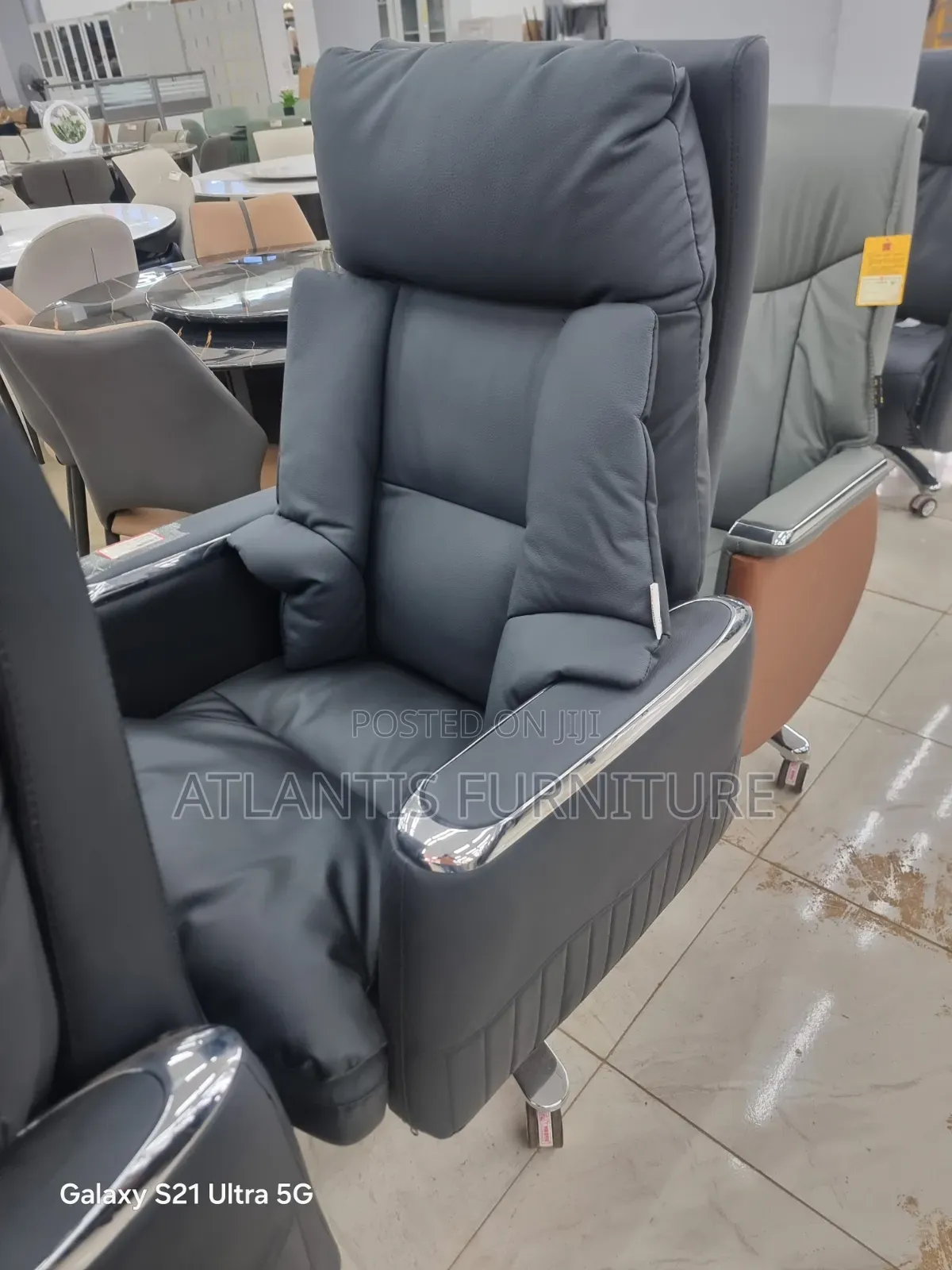 Faux Leather Office Chair Original With Desk