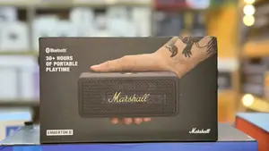 Marshall Emberton 2 Ii Portable Bluetooth Speaker, Black Brass
