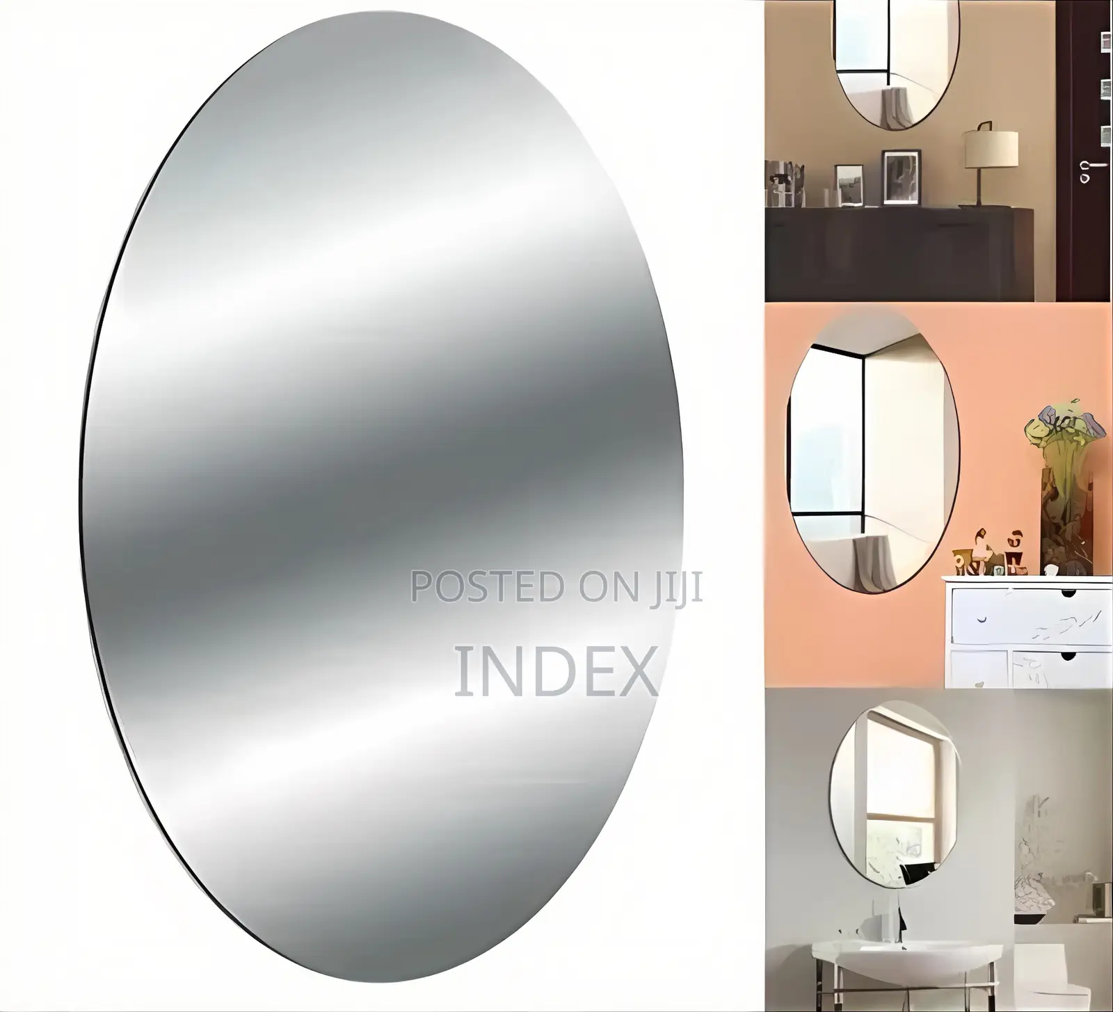 Mirror Wall Stickers Flexible and Self-Adhesive