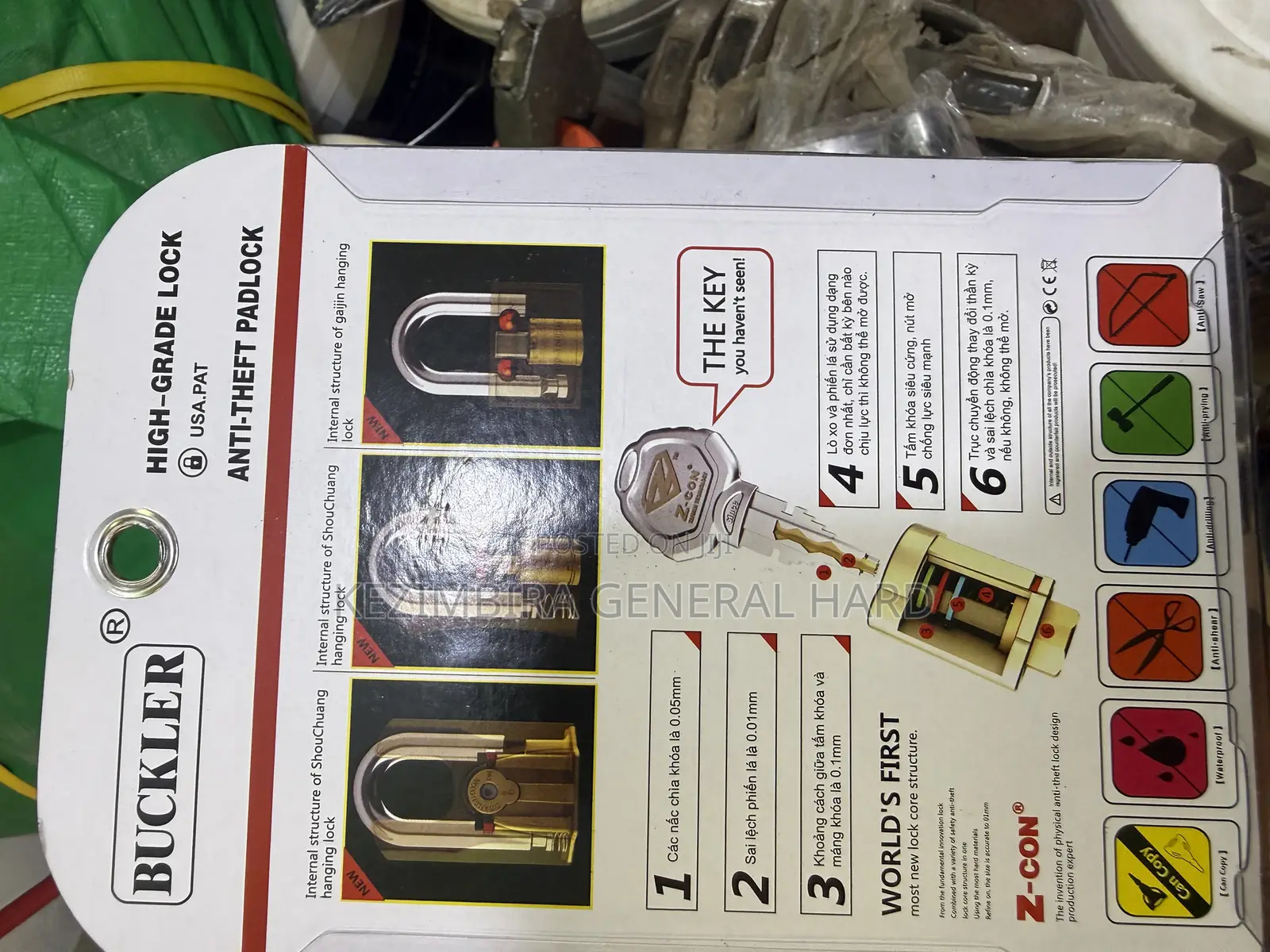 Top Security Pad Locks