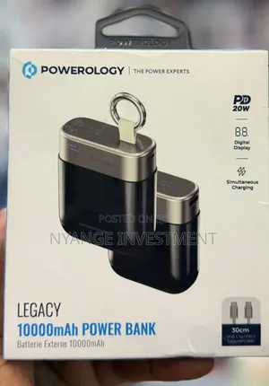Powerology Legacy 10000mah Power Bank .