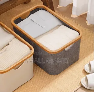 Modern Foldable Rectangular Storage Basket